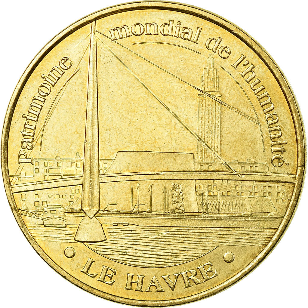 France, Jeton, Jeton Touristique, Le Havre - Patrimoine mondial, Arts & Culture