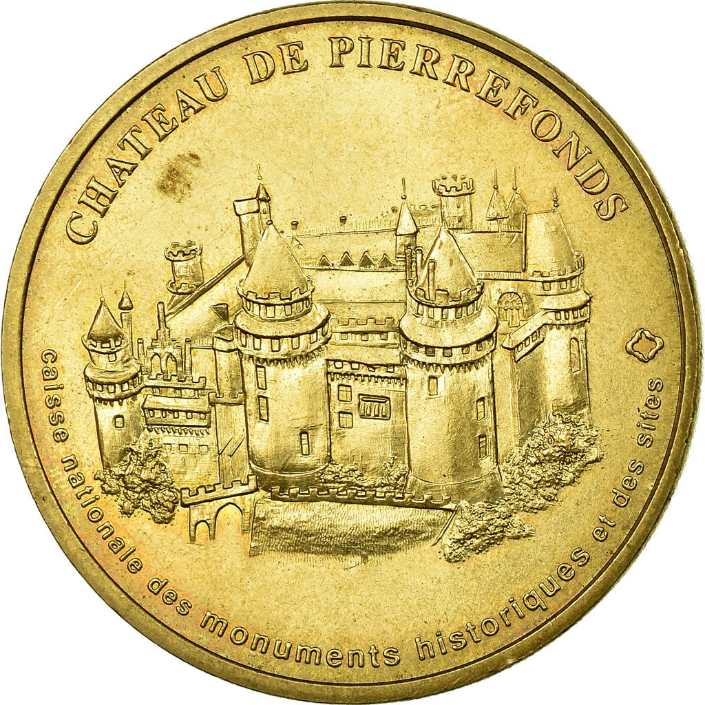 France, Jeton, Jeton Touristique, Pierrefonds - Chateau n°1, Arts & Culture