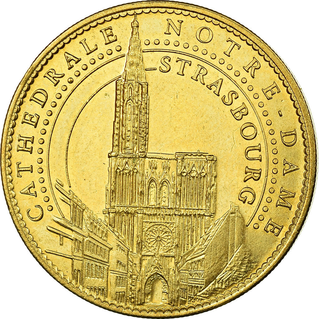 France, Token, Touristic token, Strasbourg - Cathédrale Notre Dame Type 1, Arts