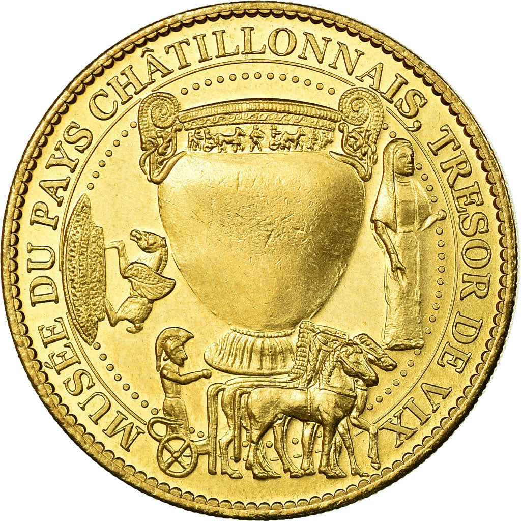 Francia, Token, Jetón turístico, Chatillon sur Seine - Musée - Trésor de