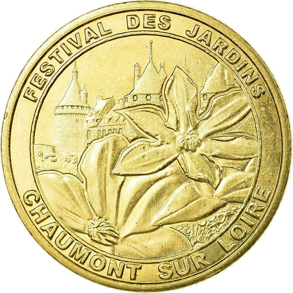 Francja, Token, Żeton turystyczny, Chaumont-sur-Loire - Festival des jardins