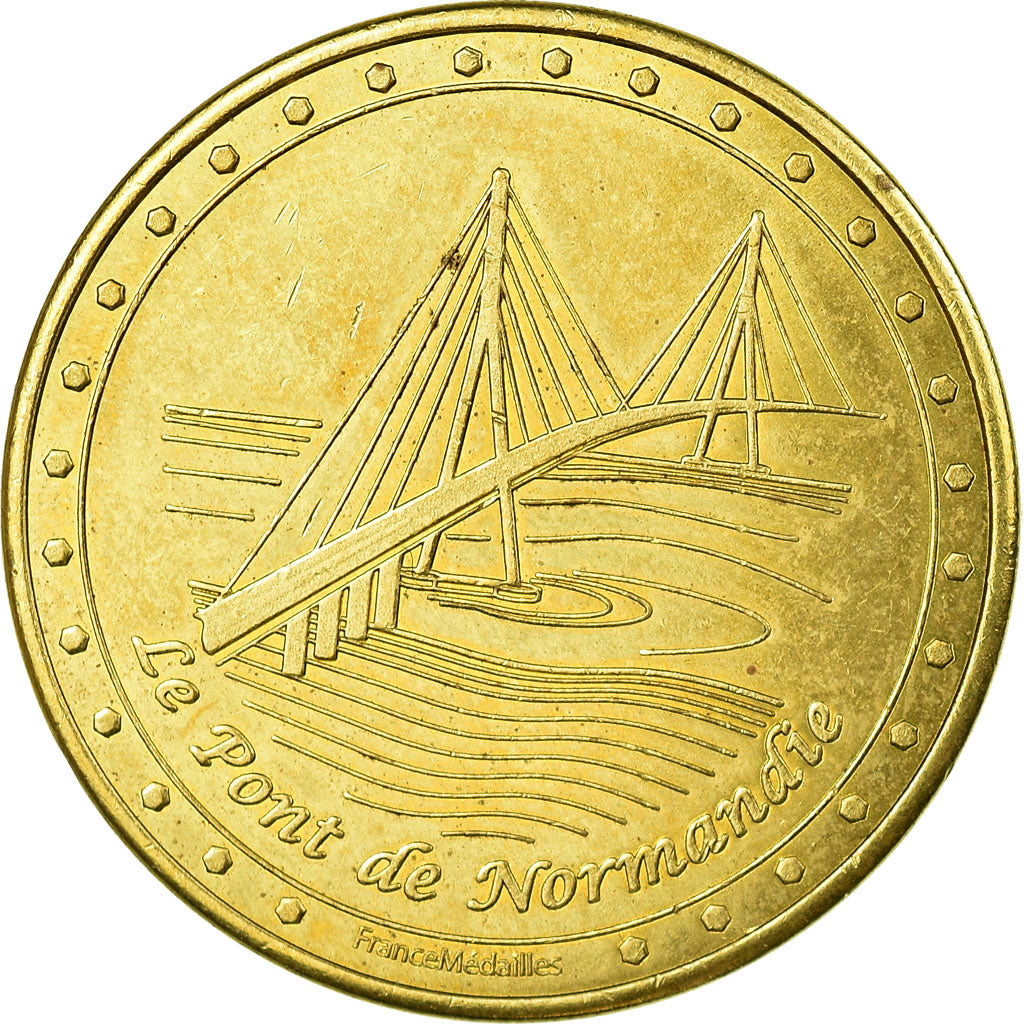 France, Token, Touristic token, Honfleur - Le pont de Normandie, EF(40-45)