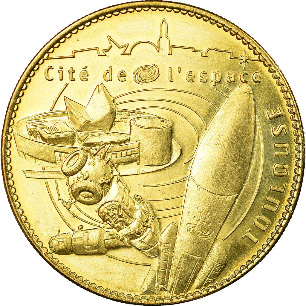 France, Token, Touristic token, Toulouse -  Cité de l'Espace, Arts & Culture