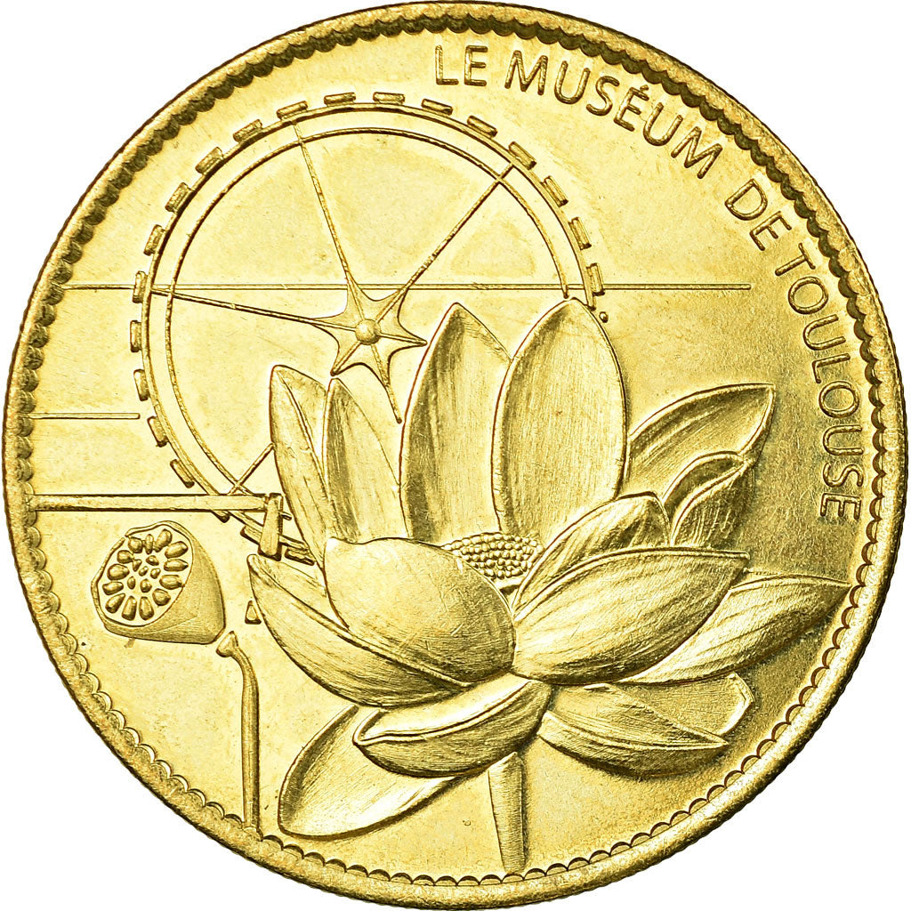 Frankrijk, Token, Toeristisch fiche, Toulouse - Muséum - Fleurs, Arts &