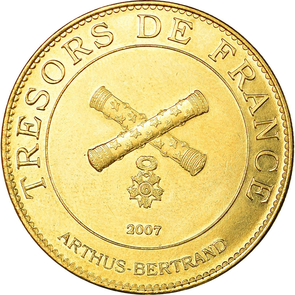 France, Jeton, Jeton Touristique, Caen - Mémorial n°2, Arts & Culture, 2007