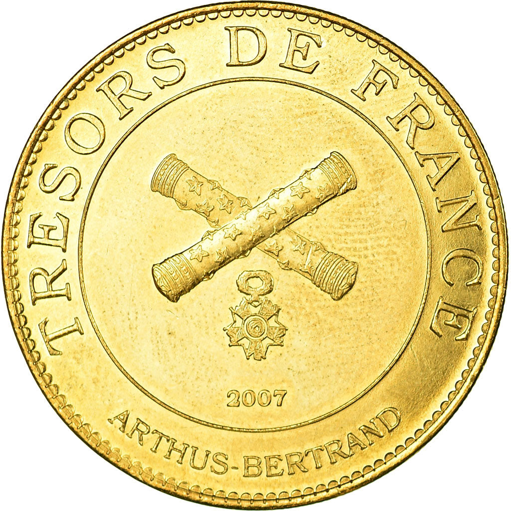 France, Token, Touristic token, Caen - Mémorial n°1, Arts & Culture, 2007