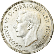 Coin, Australia, George VI, Florin, 1951, Melbourne, EF(40-45), Silver, KM:47