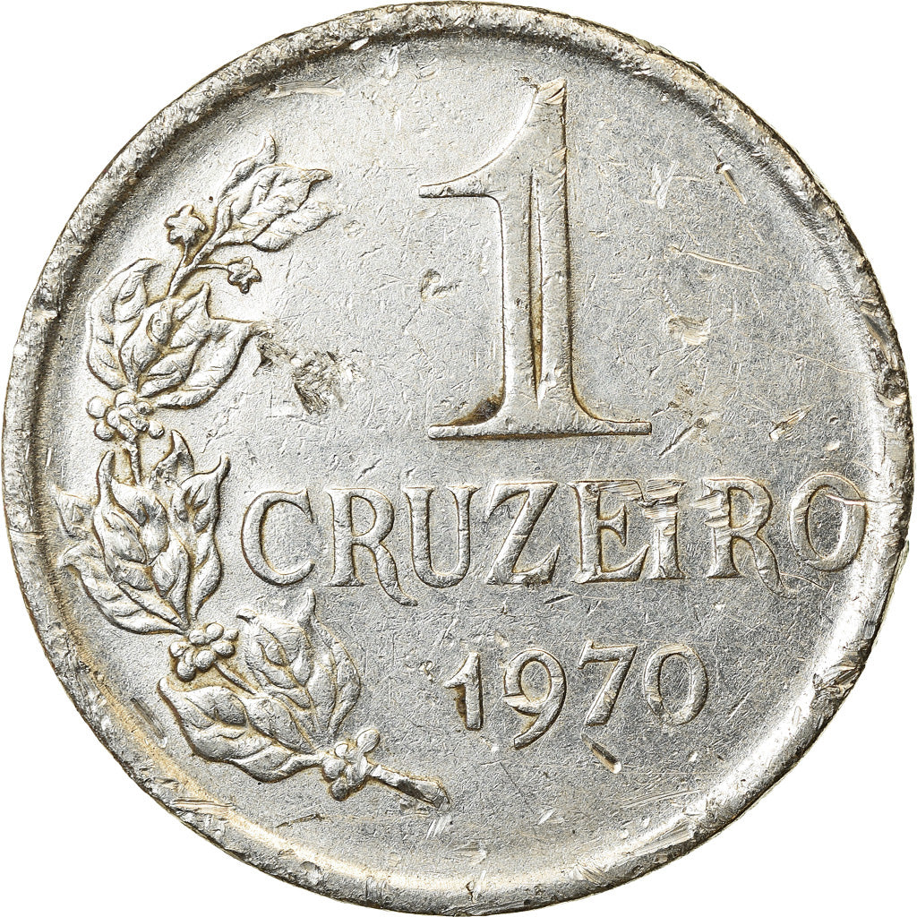 Monnaie, Brésil, Cruzeiro, 1970, TB+, Nickel, KM:581