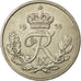 Monnaie, Danemark, Frederik IX, 25 Öre, 1955, SUP, Copper-nickel, KM:842.1