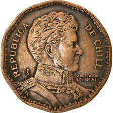 Coin, Chile, 50 Pesos, 1981, Santiago, EF(40-45), Aluminum-Bronze, KM:219.1
