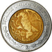 Moneta, Mexico, Nuevo Peso, 1995, Mexico City, EF(40-45), Bimetaliczny, KM:550
