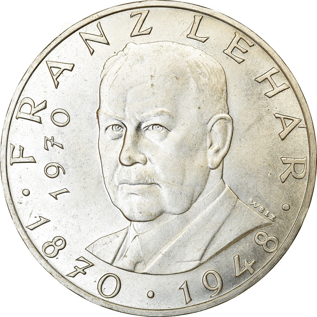 Coin, Austria, 25 Schilling, 1970, EF(40-45), Silver, KM:2907