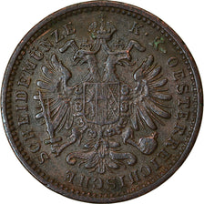 Münze, Österreich, Franz Joseph I, Kreuzer, 1891, SS, Kupfer, KM:2187