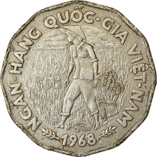 Moneta, Vietnam, STATE OF SOUTH VIET NAM, 20 Dông, 1968, Vantaa, MB+, Acciaio