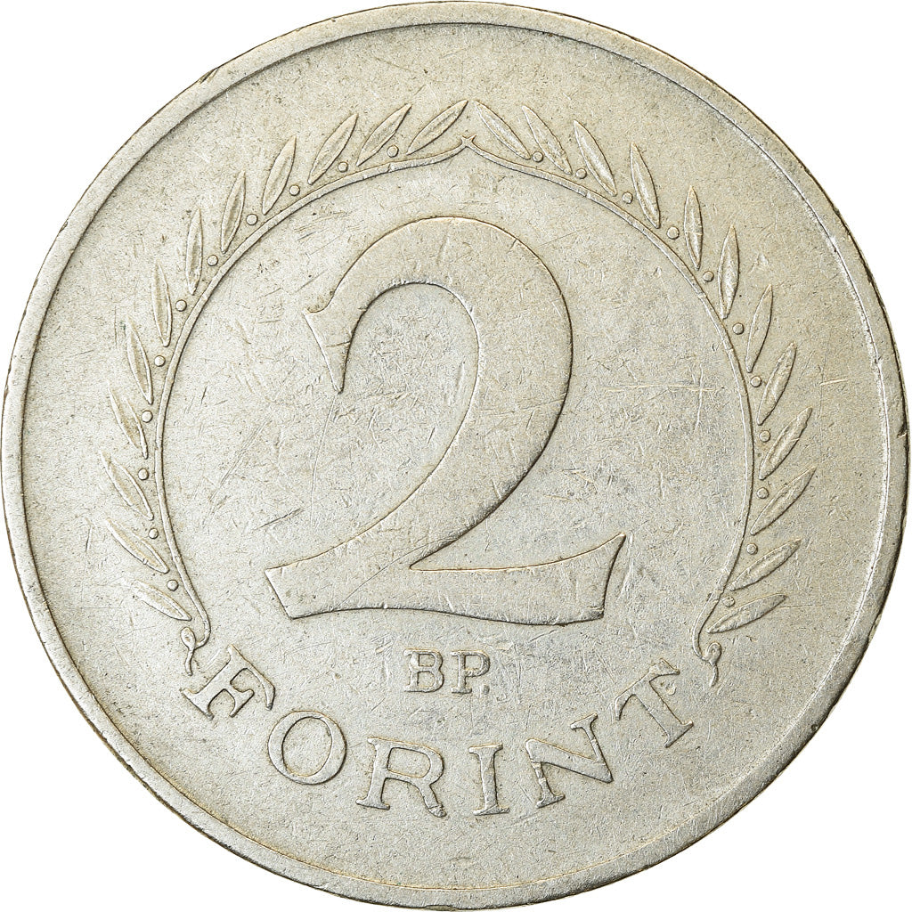 Moneta, Ungheria, 2 Forint, 1964, Budapest, BB, Rame-nichel-zinco, KM:556a