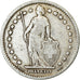 Coin, Switzerland, Franc, 1900, Bern, EF(40-45), Silver, KM:24