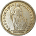 Coin, Switzerland, Franc, 1911, Bern, EF(40-45), Silver, KM:24