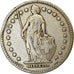 Coin, Switzerland, Franc, 1916, Bern, EF(40-45), Silver, KM:24
