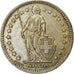 Coin, Switzerland, Franc, 1943, Bern, EF(40-45), Silver, KM:24