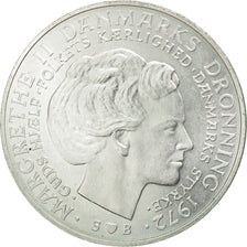 DENMARK, 10 Kroner, 1972, Copenhagen, KM #858, AU(55-58), Silver, 36, 20.63