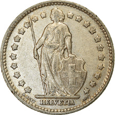 Coin, Switzerland, Franc, 1955, Bern, EF(40-45), Silver, KM:24