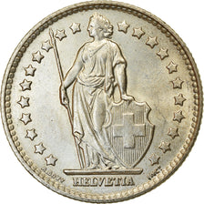 Coin, Switzerland, Franc, 1959, Bern, EF(40-45), Silver, KM:24