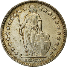 Coin, Switzerland, Franc, 1963, Bern, VF(30-35), Silver, KM:24