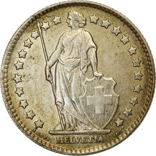 Coin, Switzerland, Franc, 1962, Bern, EF(40-45), Silver, KM:24