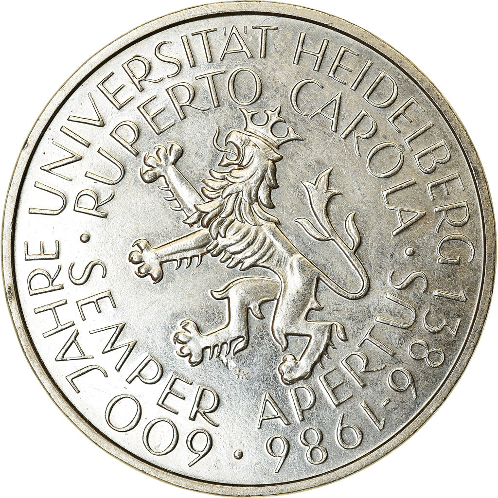Coin, GERMANY - FEDERAL REPUBLIC, 5 Mark, 1986, Munich, Germany, AU(55-58)