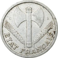 Coin, France, Bazor, Franc, 1944, Castelsarrasin, EF(40-45), Aluminum, KM:902.3