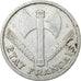 Coin, France, Bazor, Franc, 1944, Castelsarrasin, EF(40-45), Aluminum, KM:902.3