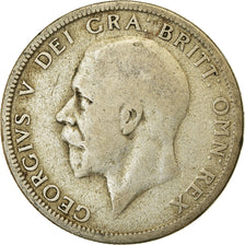 Moneta, Gran Bretagna, George V, Florin, Two Shillings, 1929, MB+, Argento