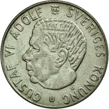 Coin, Sweden, Gustaf V, Krona, 1963, AU(50-53), Silver, KM:786.2