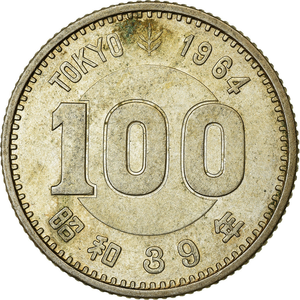 Coin, Japan, Hirohito, 100 Yen, 1964, VF(30-35), Silver, KM:79