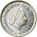 Münze, Niederlande, Juliana, 25 Cents, 1977, SS, Nickel, KM:183