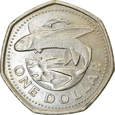 Coin, Barbados, Dollar, 1988, Franklin Mint, MS(65-70), Copper-nickel, KM:14.2