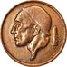 Moneda, Bélgica, Baudouin I, 50 Centimes, 1979, BC+, Bronce, KM:148.1
