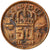 Moneta, Belgio, Baudouin I, 50 Centimes, 1979, MB+, Bronzo, KM:148.1