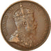 Coin, Jersey, Edward VII, 1/12 Shilling, 1909, EF(40-45), Bronze, KM:10