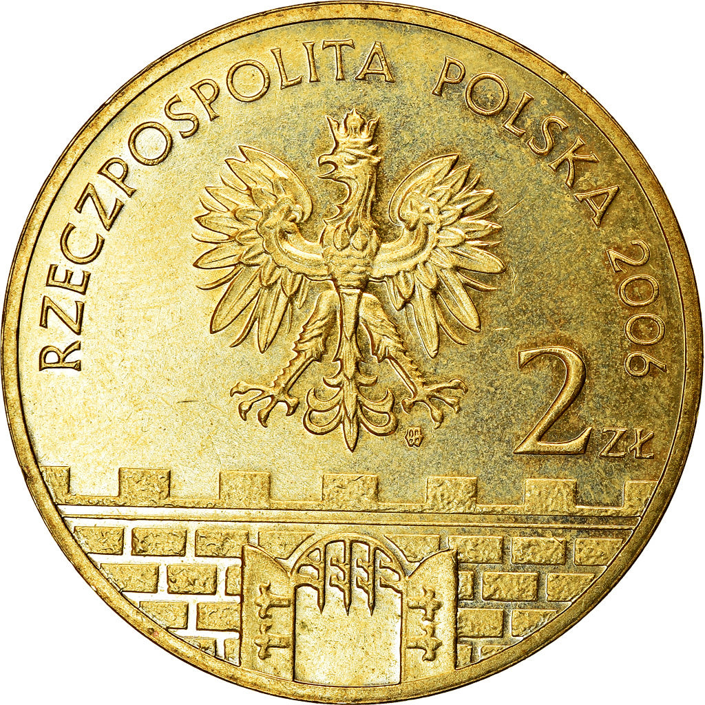 Moneta, Polonia, 2 Zlote, 2006, Warsaw, BB, Ottone, KM:545