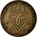 Coin, Sweden, Gustaf V, 2 Öre, 1916, EF(40-45), Bronze, KM:778