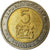 Monnaie, Kenya, 5 Shillings, 1995, British Royal Mint, TTB, Bi-Metallic, KM:30