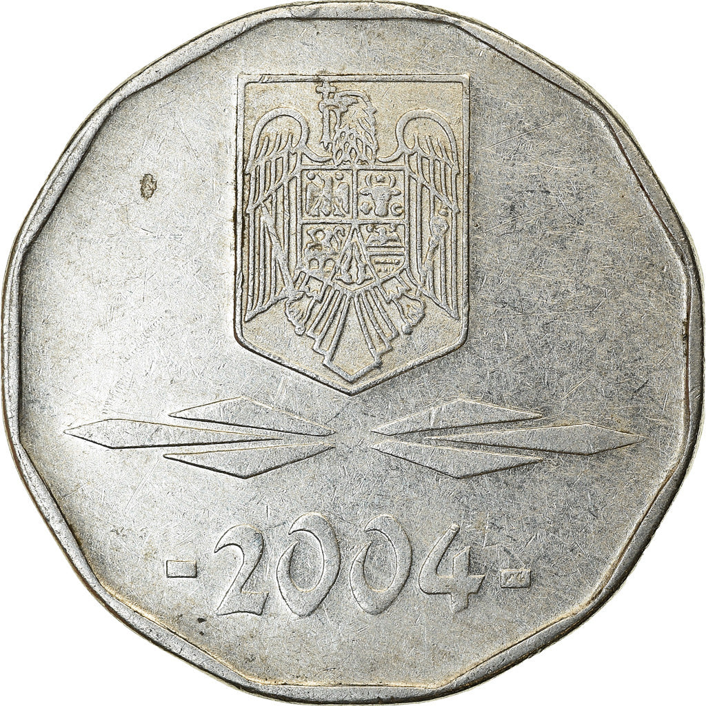 Coin, Romania, 5000 Lei, 2004, Bucharest, EF(40-45), Aluminum, KM:158