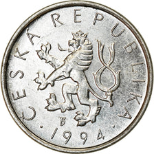 Moneta, Repubblica Ceca, 10 Haleru, 1994, BB, Alluminio, KM:6