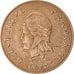 Moneda, Nueva Caledonia, 100 Francs, 1992, Paris, MBC, Níquel - bronce, KM:15