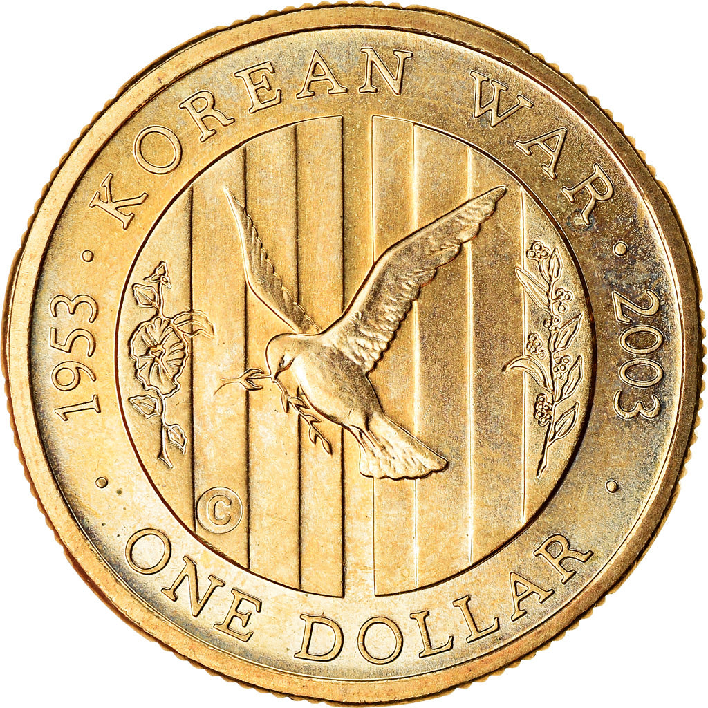 Münze, Australien, Elizabeth II, Dollar, 2003, Melbourne, VZ+, Aluminum-Bronze