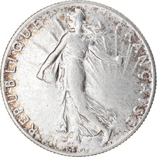 Münze, Frankreich, Semeuse, 50 Centimes, 1919, Paris, SS, Silber, KM:854