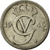 Coin, Sweden, Gustaf V, 10 Öre, 1946, EF(40-45), Nickel-Bronze, KM:795