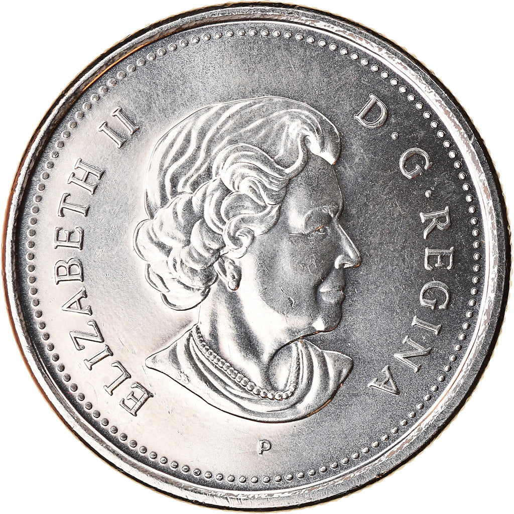 Moneta, Canada, Elizabeth II, 25 Cents, 2004, Royal Canadian Mint, EF(40-45)