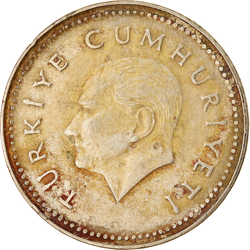 Münze, Türkei, 2500 Lira, 1992, S+, Nickel-Bronze, KM:1015